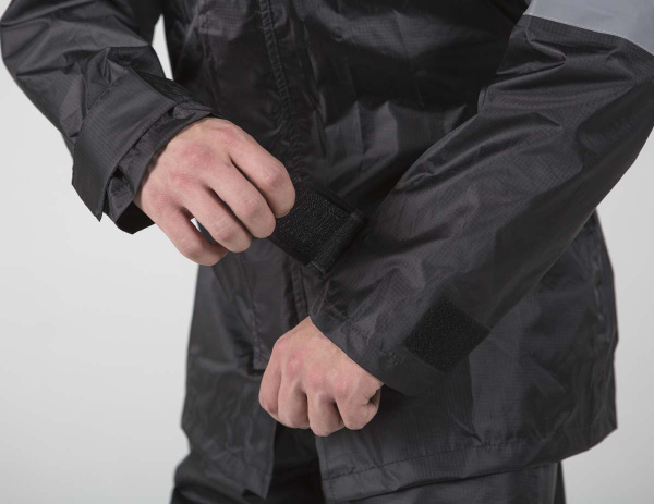 Hyperlook Adventurer дождевик раздельный (куртка), черный Hyperlook Adventurer дождевик раздельный (куртка), черный