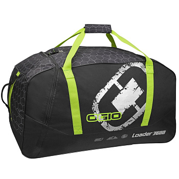 OGIO Loader 7600 сумка спортивная, черно-салатовый OGIO Loader 7600 сумка спортивная, черно-салатовый