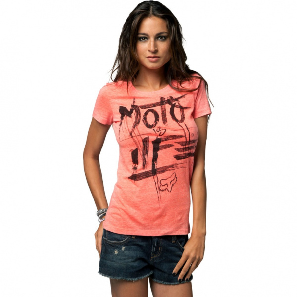 Fox Girls Furious Crew Neck Tee футболка женская, оранжевый