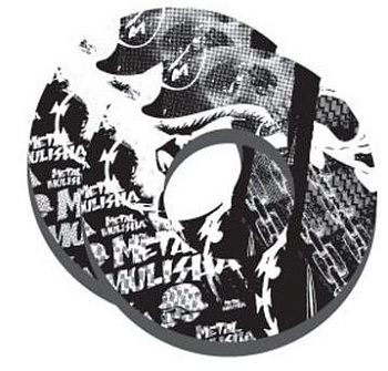 Factory Effex Metal Mulisha White донаты на грипсы (накладки на ручки руля)