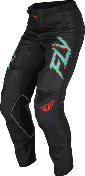 Fly Racing Kinetic S.E. Rave Black/Mint/Red мотоштаны Fly Racing Kinetic S.E. Rave Black/Mint/Red мотоштаны