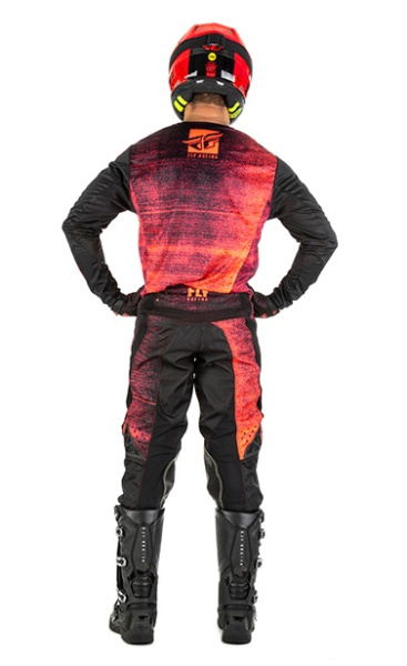 Fly Racing Kinetic Noiz комплект, черно-красный Fly Racing Kinetic Noiz комплект, черно-красный