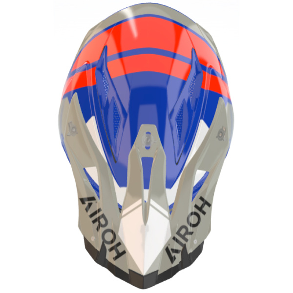 Airoh Aviator Ace 2 Engine Cerulean Gloss шлем внедорожный