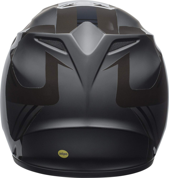 Bell MX-9 Mips Blkout Maradr шлем кроссовый, серо-черный