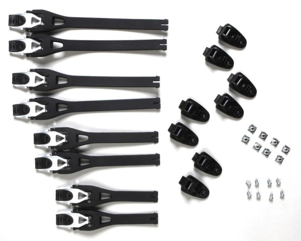 Fox Comp 5/5Y/3Y Buckle/Strap Kit стрепы к мотоботам с застежками, сине-красный (8 шт.) Fox Comp 5/5Y/3Y Buckle/Strap Kit стрепы к мотоботам с застежками, сине-красный (8 шт.)