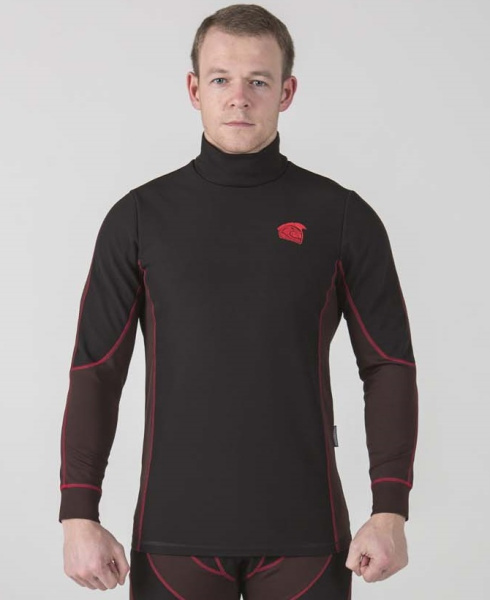 Hyperlook Siberia термобелье зимнее, джемпер коричнево-черный