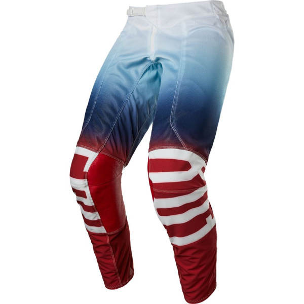 Fox Racing Airline Reepz White/Red/Blue мотоштаны