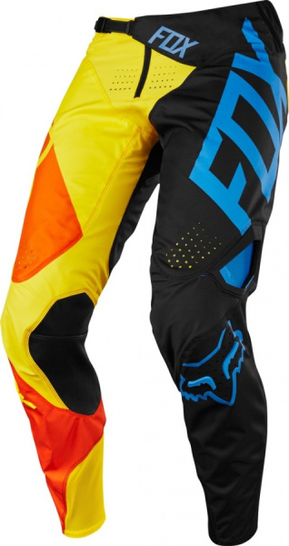 Fox Racing 360 Preme 2018 мотоштаны подростковые, черно-желтый Fox Racing 360 Preme 2018 мотоштаны подростковые, черно-желтый