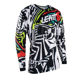 Leatt 3.5 Ride Mini 2023 Zebra джерси детская Leatt 3.5 Ride Mini 2023 Zebra джерси детская