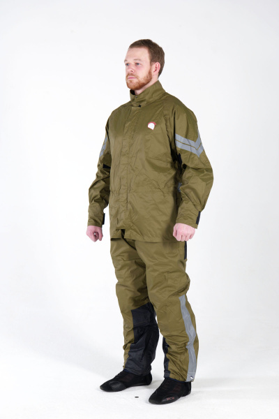 Hyperlook Titan дождевик раздельный (куртка+штаны), хаки