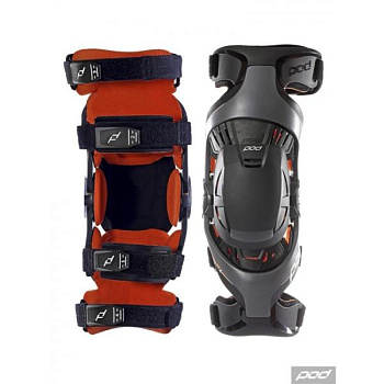 POD K1 YTH наколенники подростковые, серо-оранжевый POD K1 YTH наколенники подростковые, серо-оранжевый