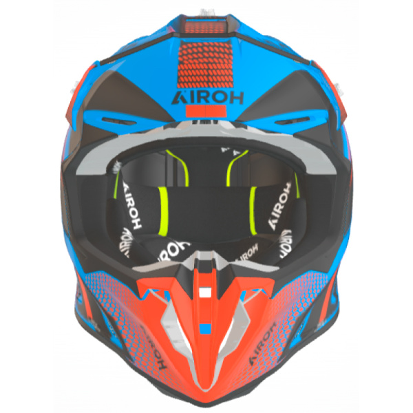 Airoh Twist 3 Shard Orange Matt шлем внедорожный