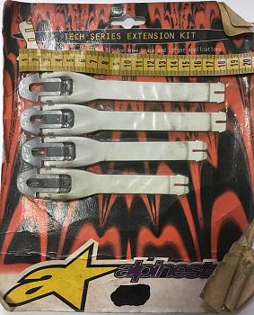 Alpinestars стрепы для мотобот набор 2, белый