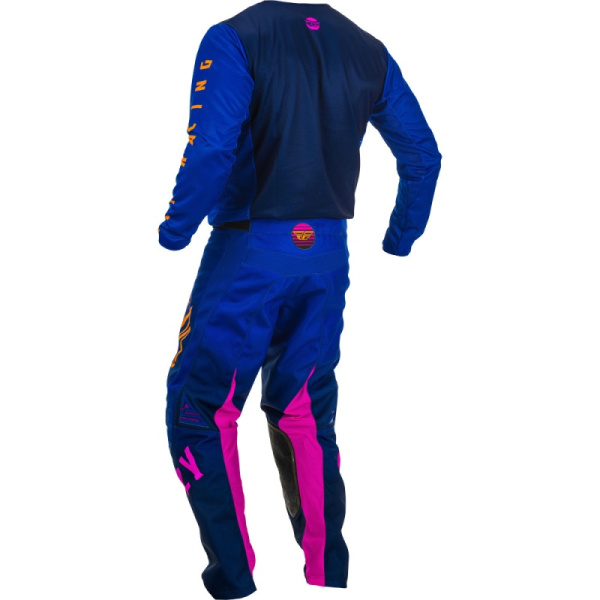 Fly Racing Kinetic K220 2020 комплект, сине-оранжевый Fly Racing Kinetic K220 2020 комплект, сине-оранжевый