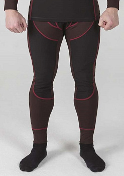 Hyperlook Siberia термобелье зимнее, кальсоны, коричнево-черный