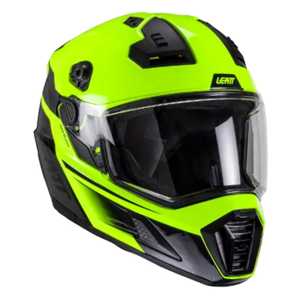 Leatt Kit ADV 8.5 Hi-Viz V25 шлем + Velocity 4.5 мотоочки