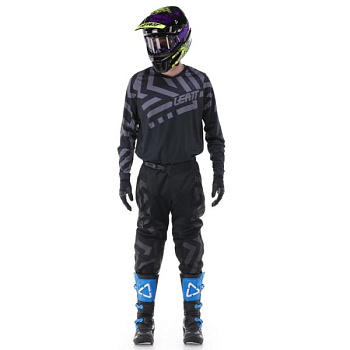Leatt 3.5 Ride Kit 2024 Stealth комплект мотоштаны + джерси