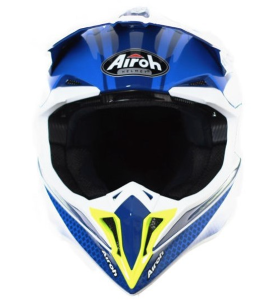 Airoh Wraap Mood Blue Gloss шлем внедорожный Airoh Wraap Mood Blue Gloss шлем внедорожный