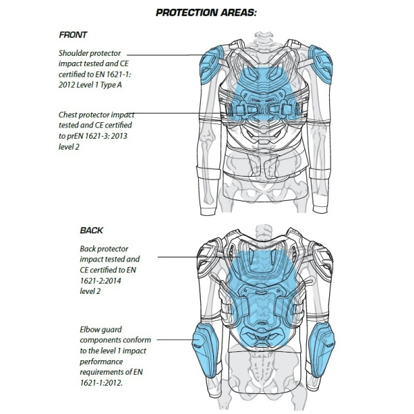Leatt Body Protector 5.5 моточерепаха, черный Leatt Body Protector 5.5 моточерепаха, черный