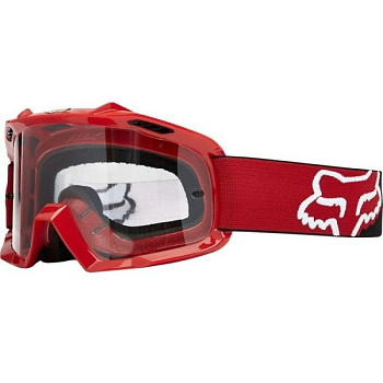 Fox Airspace Youth Matte Red Clear мотоочки подростковые Fox Airspace Youth Matte Red Clear мотоочки подростковые