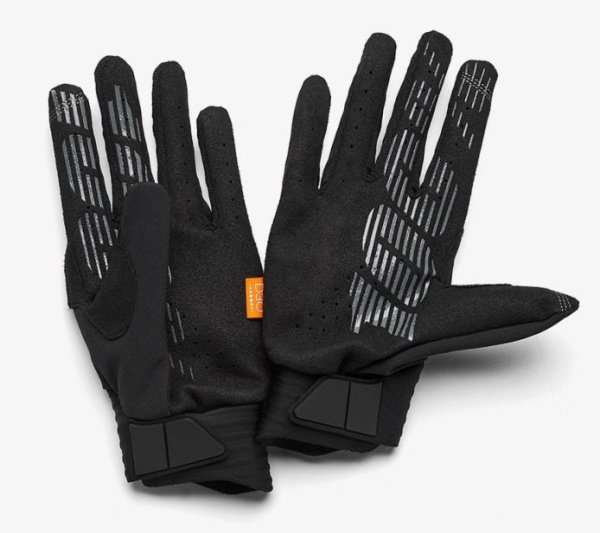 100% Cognito Orange/Black мотоперчатки