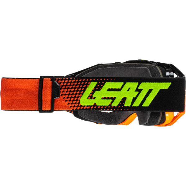 Leatt Velocity 6.5 Neon Org Light Grey 58% мотоочки, двойная линза