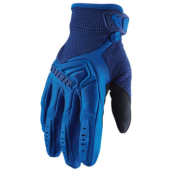 Thor S20Y Spectrum мотоперчатки детские, черно-синий Thor S20Y Spectrum мотоперчатки детские, черно-синий