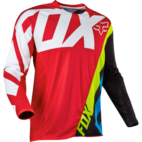 Fox Racing 360 Creo 2017 джерси, черно-красный