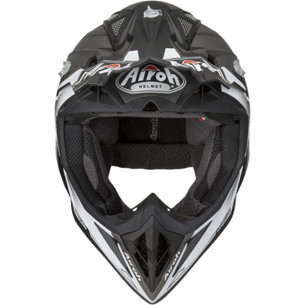 Airoh Aviator 2.2 шлем внедорожный, серо-белый