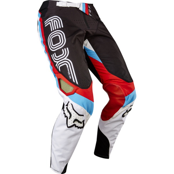 Fox Racing 360 Rohr 2017 мотоштаны, черно-красно-белый Fox Racing 360 Rohr 2017 мотоштаны, черно-красно-белый