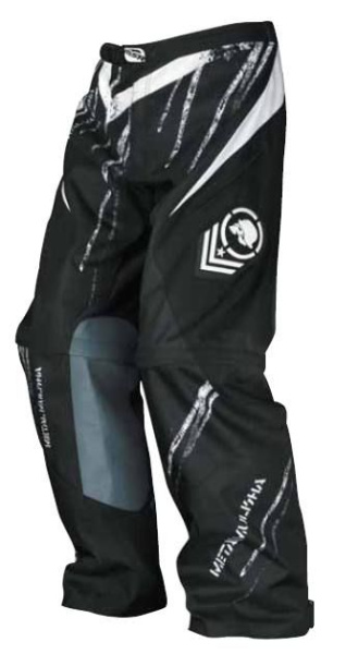 MSR Metal Mulisha Tucker Rocky OTB мотоштаны эндуро, черно-белый