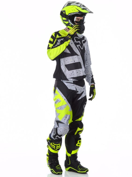 Fox Racing 180 Nirv комплект, серо-желтый Fox Racing 180 Nirv комплект, серо-желтый