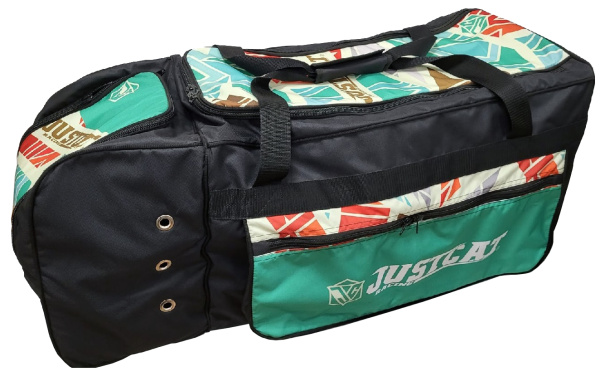 JustCat Racing Gearbag сумка на колесах, черно-бирюзовый