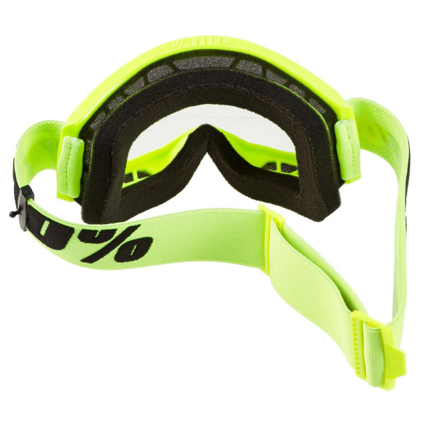 100% Strata 2 Youth Yellow / Clear Lens мотоочки подростковые 100% Strata 2 Youth Yellow / Clear Lens мотоочки подростковые