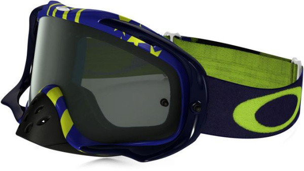 Oakley Crowbar Sunday Punchers мотоочки, темно-серая линза