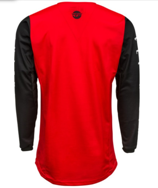 Fly Racing Kinetic K220 2020 джерси, красно-бело-черный