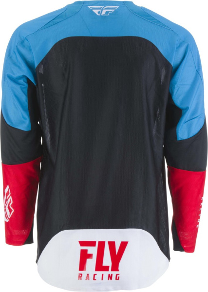 Fly Racing Evolution DST 2019 джерси, бело-красно-синий
