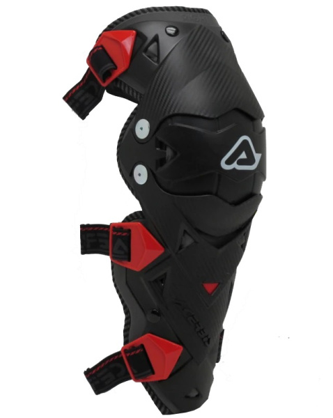 Acerbis Impact Evo 3.0 наколенники, черно-красный