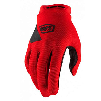 100% Ridecamp 2019 мотоперчатки, красный