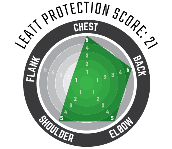 Leatt 3DF AirFit моточерепаха, черный