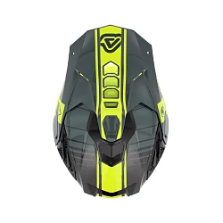 Acerbis Airstrike-C Black/Fluo Yellow шлем внедорожный, черно-желтый