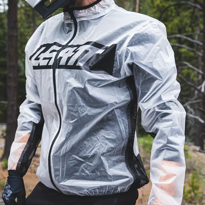 Leatt RaceCover Jacket Smoke куртка дождевик
