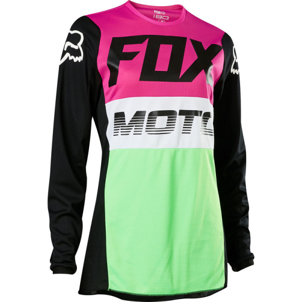 Fox Racing 180 Fyce Womens Multi джерси женская, черный