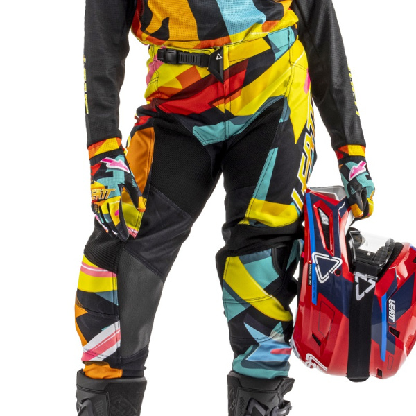 Leatt 3.5 Ride Kit Junior 2025 Carnival комплект подростковый, мотоштаны + джерси Leatt 3.5 Ride Kit Junior 2025 Carnival комплект подростковый, мотоштаны + джерси