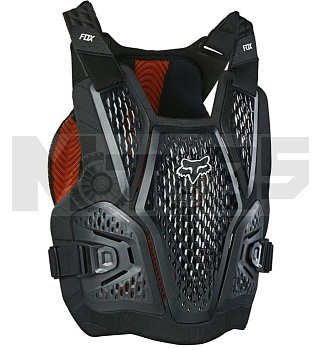 Fox Raceframe Impact SB D3O панцирь без плеч, черный Fox Raceframe Impact SB D3O панцирь без плеч, черный