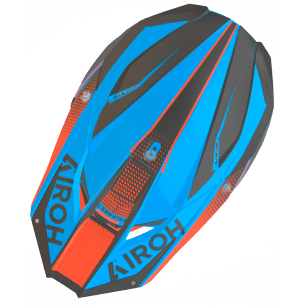 Airoh Twist 3 Shard Orange Matt шлем внедорожный