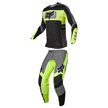 Fox Racing Flexair Mirer Black/Yellow комплект