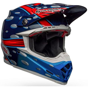 Bell Moto-9 Flex McGrath Replica Gloss Blue /Red /Black шлем кроссовый