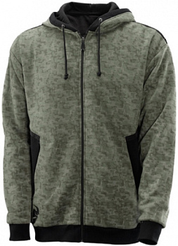 Thor Ravin Zip толстовка, серо-зеленый камуфляж