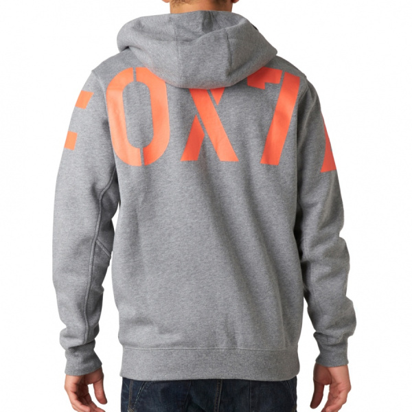 Fox Overload Zip Fleece толстовка, серый Fox Overload Zip Fleece толстовка, серый